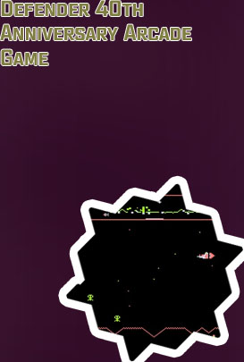 Arcade defender game