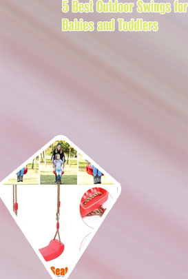 Plastic swing for kids