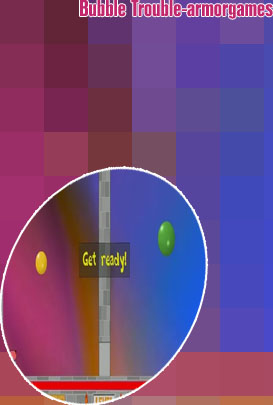 Play bubble trouble